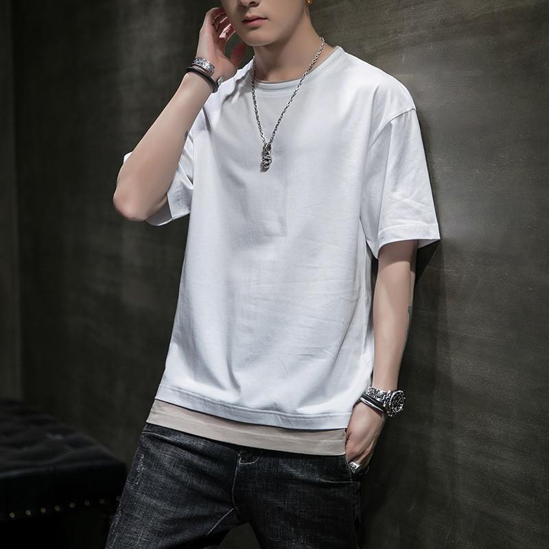 送料無料 夏新作 Tシャツ メンズ 半袖 おしゃれ カットソー 無地 アメカジ カジュアル tシャツ トップス 夏服 スポーツ 大きいサイズ |  | 03