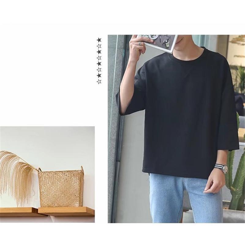 Tシャツ 夏服 メンズ 七分袖 無地 カットソー 無地 柔らかい おしゃれ 軽い カジュアル スポーツ シンプル 快適 オールシーズン 夏新作 |  | 16