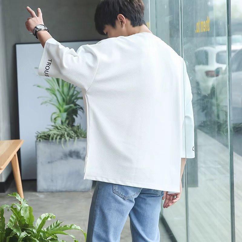 Tシャツ 夏服 メンズ 七分袖 無地 カットソー 無地 柔らかい おしゃれ 軽い カジュアル スポーツ シンプル 快適 オールシーズン 夏新作 |  | 07