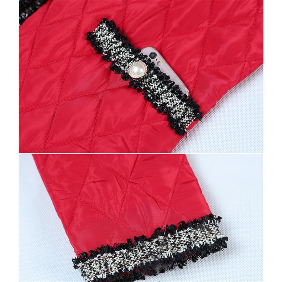 中綿ダウンコート レディース ロング丈 軽い 秋冬 アウター 中綿コート 一部即納 ボタン 中綿ジャケット ダウン風コート ノー襟 薄手 暖かい スリム 細身 |  | 15