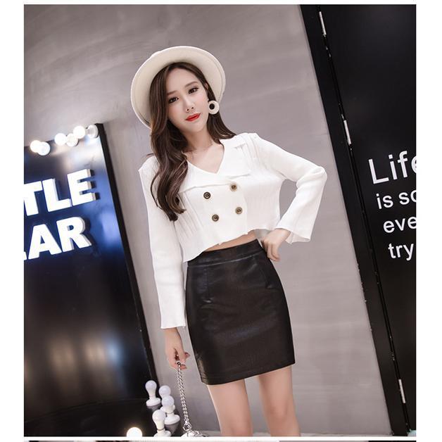 スカート レディース レザースカート PU ミニスカート Aライン タイト