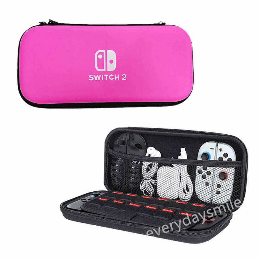 Nintendo Switch2 専用 スリムハードポーチ 収納ケース ハードケース
