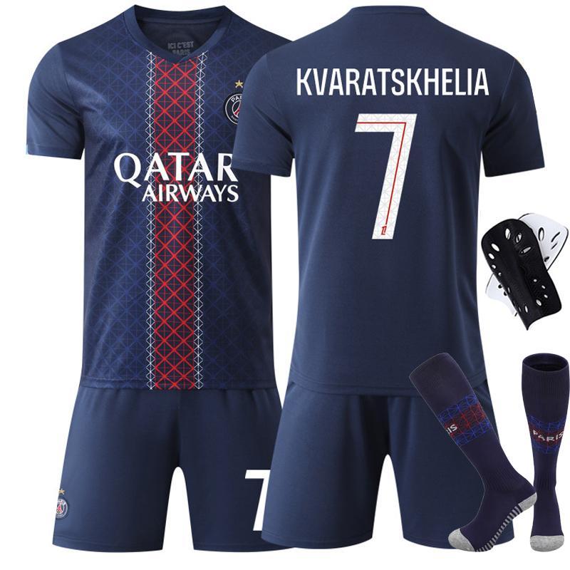 2025-26 パリ・サンジェルマン サッカーウェア 7番クヴァラツヘリア 10
