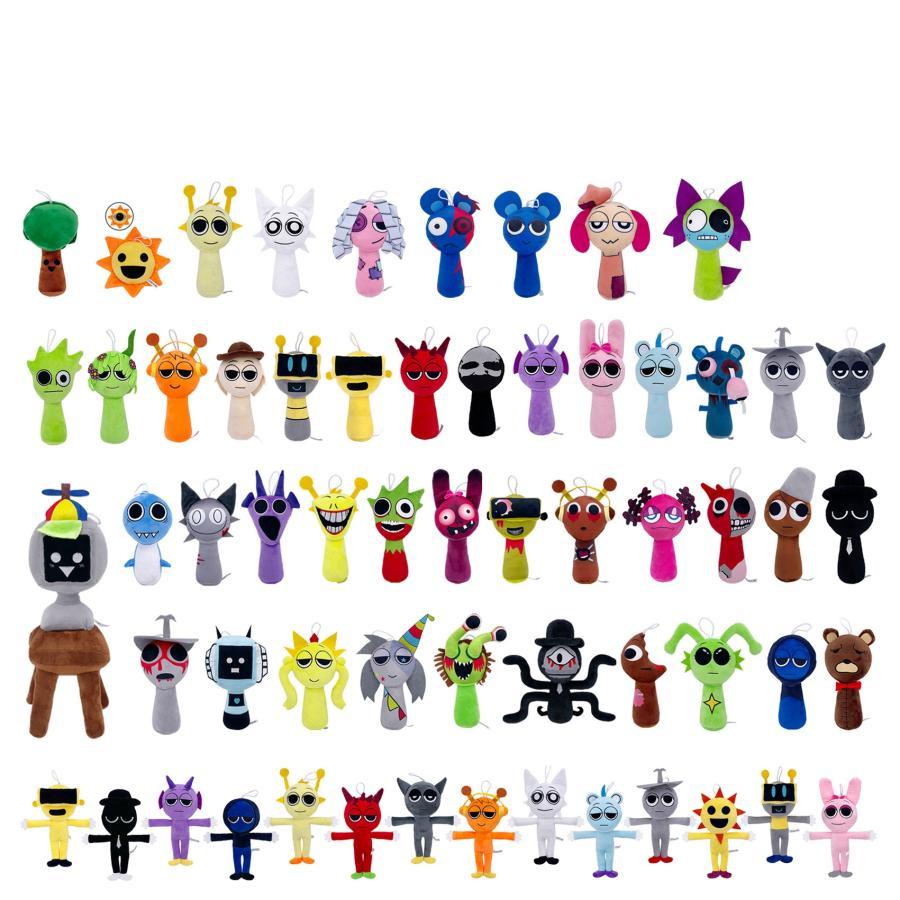 お選べる67種類 スプランキー ぬいぐるみ Sprunki ドール 人形 歌 う
