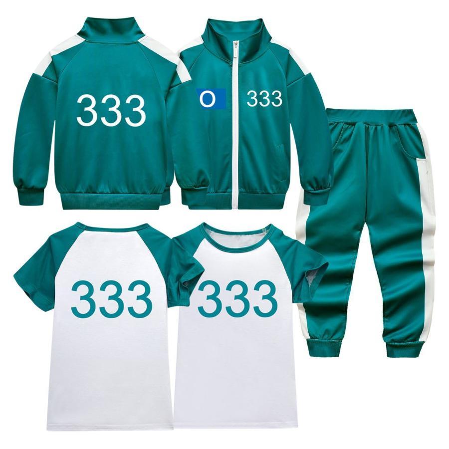 イカゲーム Squid Game パーカー トップス スウェット 半袖Tシャツ