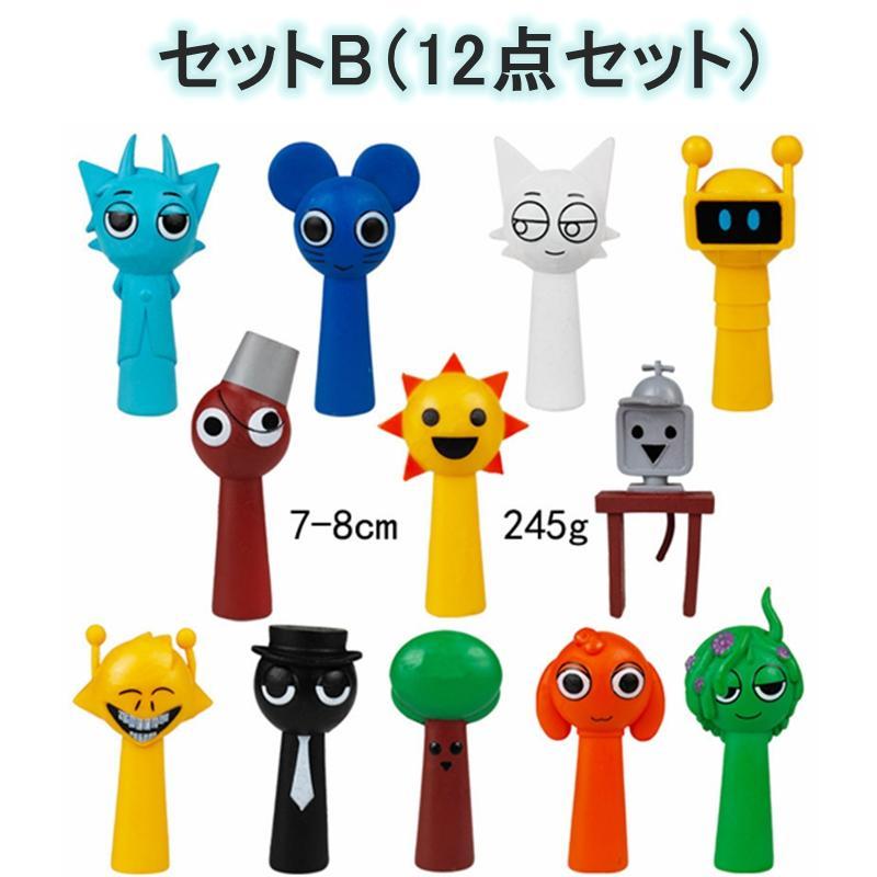 12体セット スプランキー 装飾品 sprunki フィギュア おもちゃ