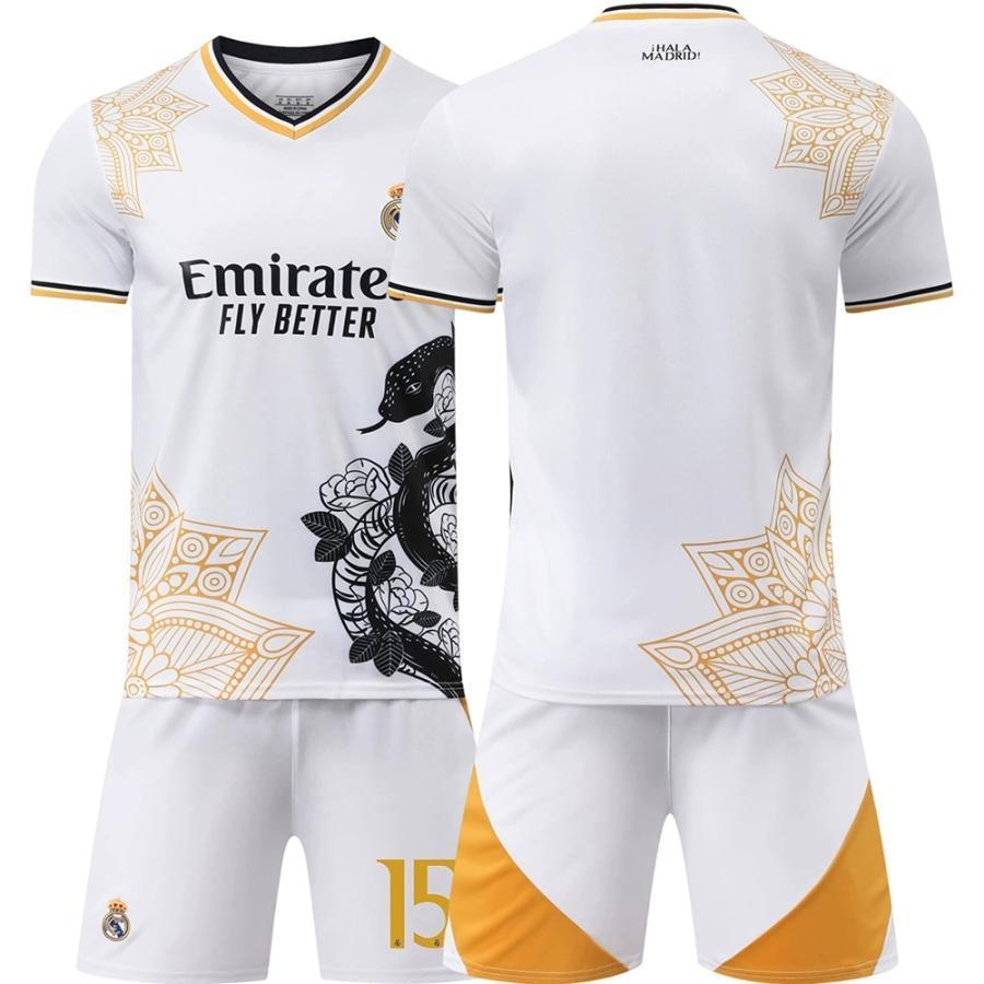 2526レアルマドリード白蛇スペシャルエディションサッカーユニフォーム