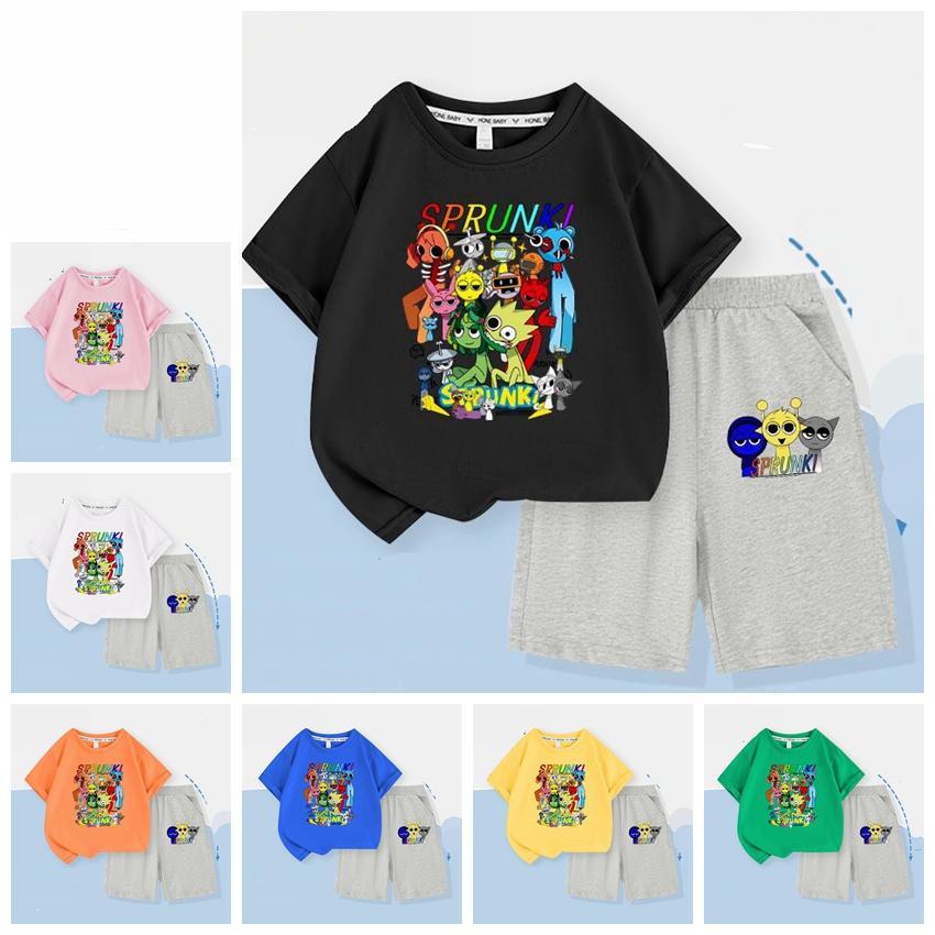 スプランキー sprunki 子供服 セットアップ キッズ 上下セット 2点 