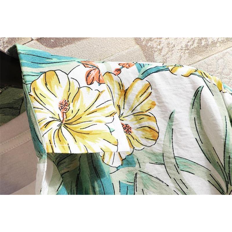 アロハシャツ カジュアルシャツ 半袖 メンズ 総柄 お兄系 花柄シャツ トップス ボタンダウン 開襟 旅行 ゆったり 大きいサイズ 夏物 おしゃれ |  | 14