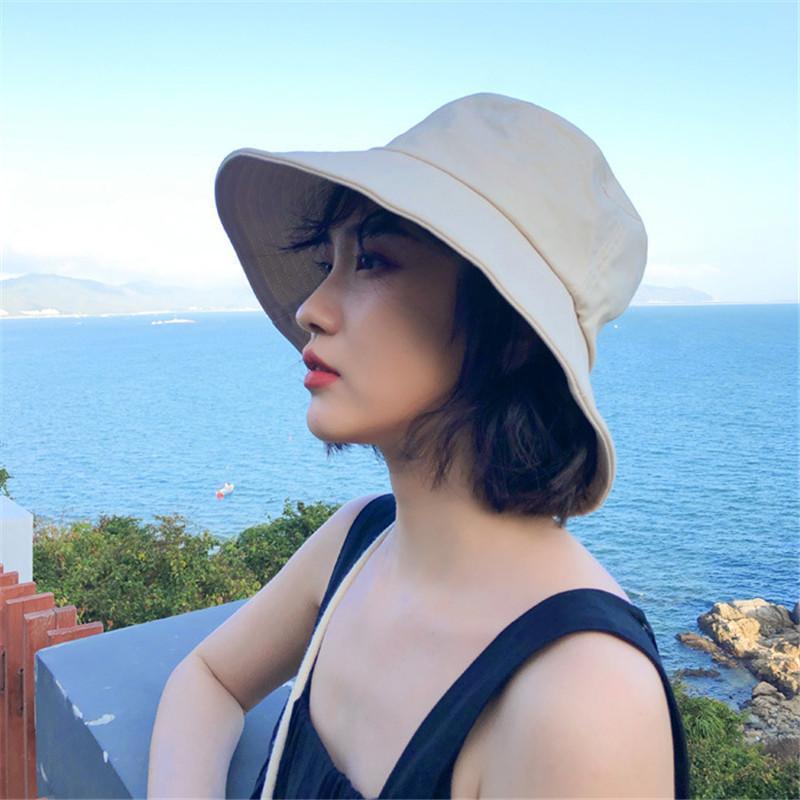 帽子 レディース つば広 バケットハット 夏物 UVカット 紫外線カット 日よけ帽 折りたたみサイズ調整 あご紐 自転車 飛ばない 小顔 遮光 日焼け防止 熱症対策 |  | 14