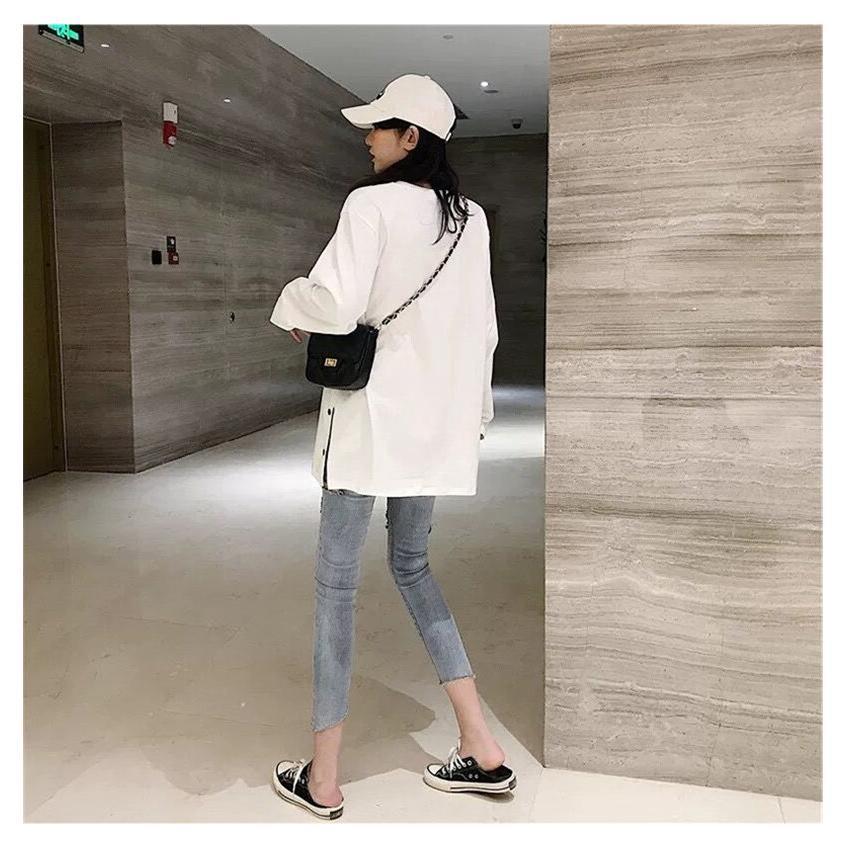 長袖 tシャツ レディース インナー Tシャツ 春服 トップス ハイネック 春 秋 ロング丈 ロングシャツ 体型カバー カットソー 服 おしゃれ 韓国風 |  | 10