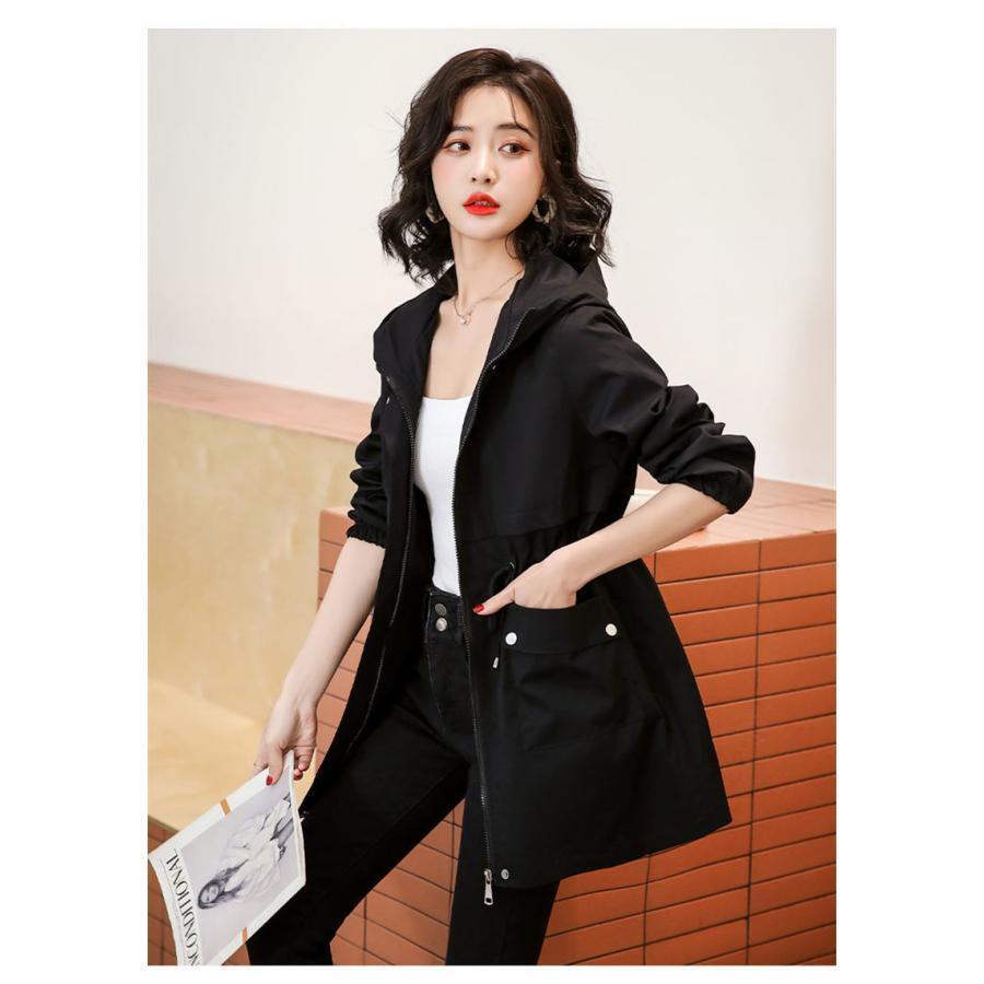 春コーデ モッズコート ミリタリージャケット トレンチコート 春服 レディース スプリングコート マウンテンパーカー フード付き カジュアル 通勤 OL 着痩せ |  | 13
