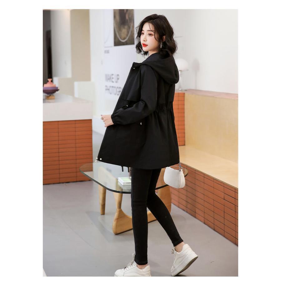 春コーデ モッズコート ミリタリージャケット トレンチコート 春服 レディース スプリングコート マウンテンパーカー フード付き カジュアル 通勤 OL 着痩せ |  | 14