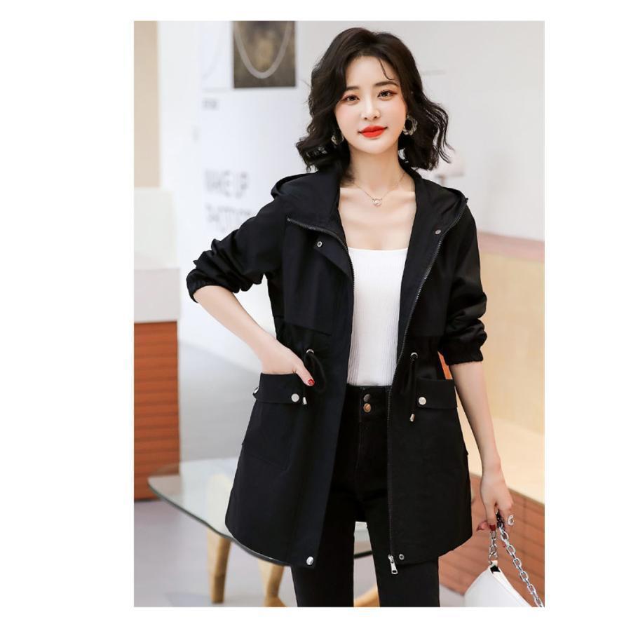 春コーデ モッズコート ミリタリージャケット トレンチコート 春服 レディース スプリングコート マウンテンパーカー フード付き カジュアル 通勤 OL 着痩せ |  | 15