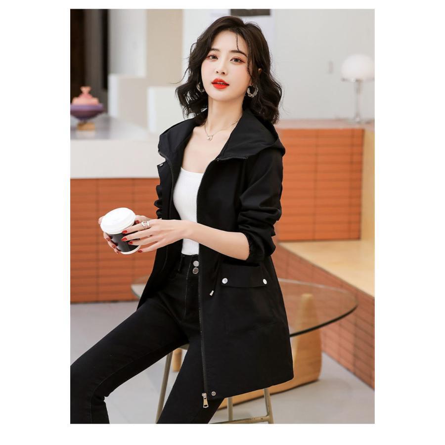 春コーデ モッズコート ミリタリージャケット トレンチコート 春服 レディース スプリングコート マウンテンパーカー フード付き カジュアル 通勤 OL 着痩せ |  | 16
