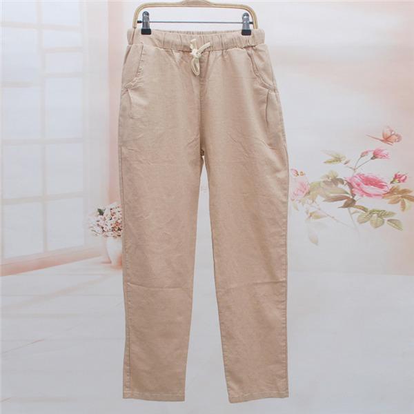 テーパードパンツ ワイドパンツ レディース チノパンツ チノパン ゆったり サマーパンツ 薄手 ガウチョ レトロ 体型カバー ウエストゴム 無地 ボトムス |  | 18