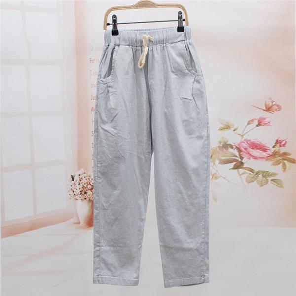 テーパードパンツ ワイドパンツ レディース チノパンツ チノパン ゆったり サマーパンツ 薄手 ガウチョ レトロ 体型カバー ウエストゴム 無地 ボトムス |  | 06