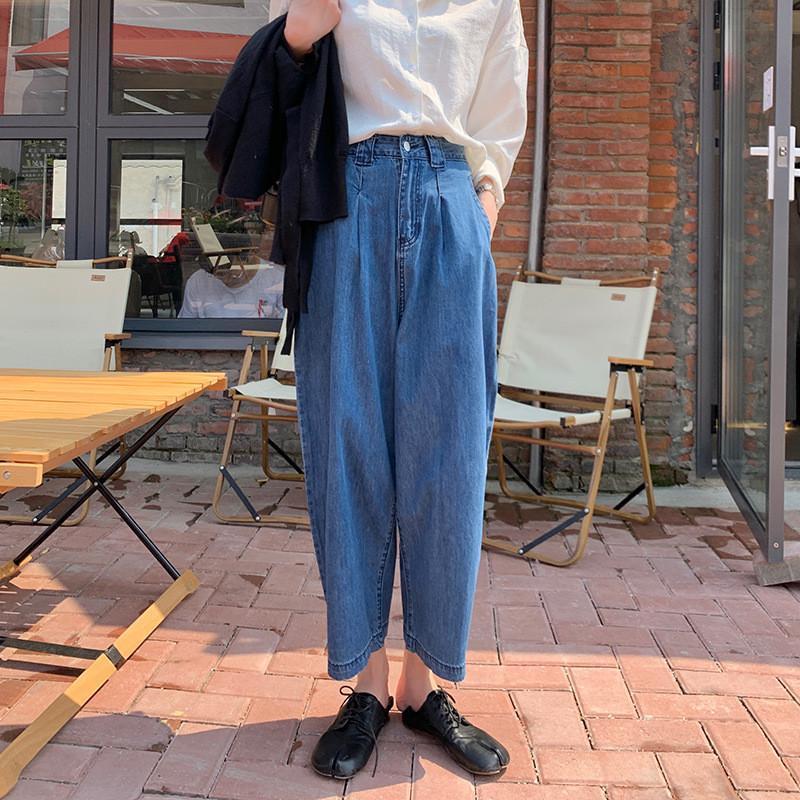 デニムパンツ ワイドパンツ レディース ストレッチ ジーパン ジーンズ 快適 伸縮 仕事着 ブリーチ ゆったり ボタン おしゃれ 長ズボン 春 夏 |  | 10