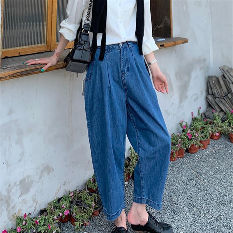 デニムパンツ ワイドパンツ レディース ストレッチ ジーパン ジーンズ 快適 伸縮 仕事着 ブリーチ ゆったり ボタン おしゃれ 長ズボン 春 夏 |  | 12