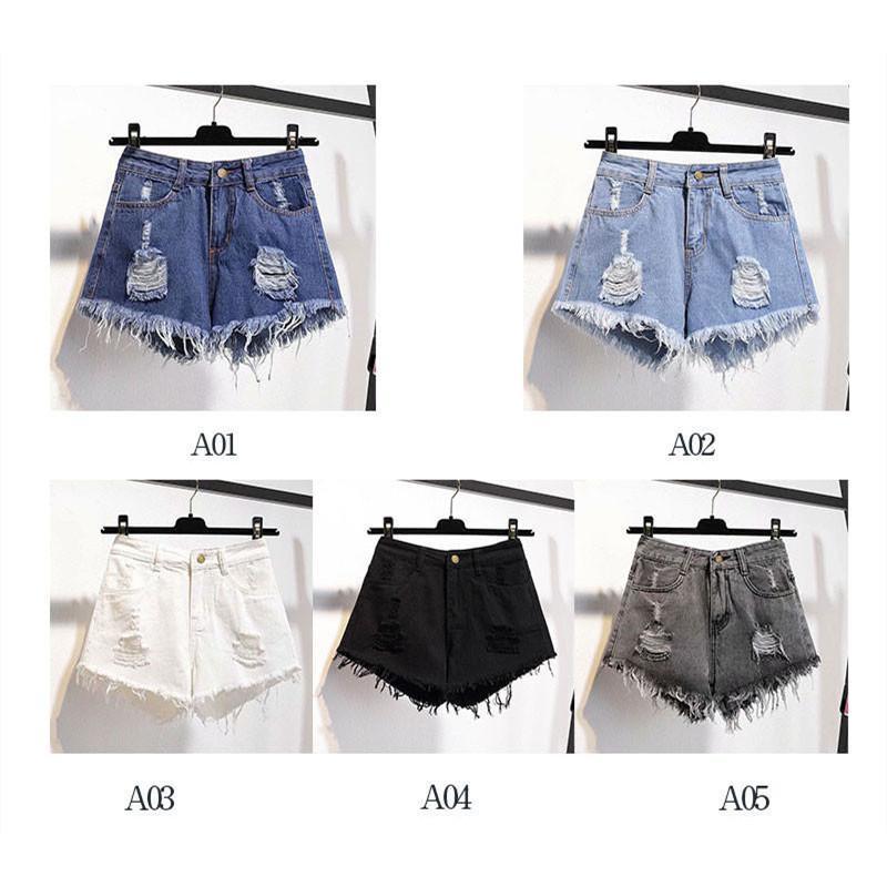 デニム ショートパンツ レディース 大きいサイズ ショーパン デニムダメージ ハイウエスト セクシー 無地 短パン 大きいサイズ ストレッチ 20代 |  | 06