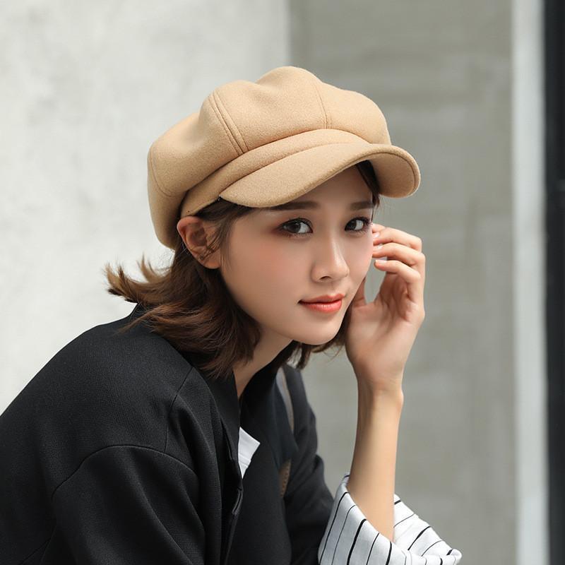 キャスケット ハンチング 帽子 キャップ レディース 形崩れしない プレゼント シンプル カジュアル つば広 日よけ 秋 冬 秋冬 防寒 小顔効果 UVカット |  | 01