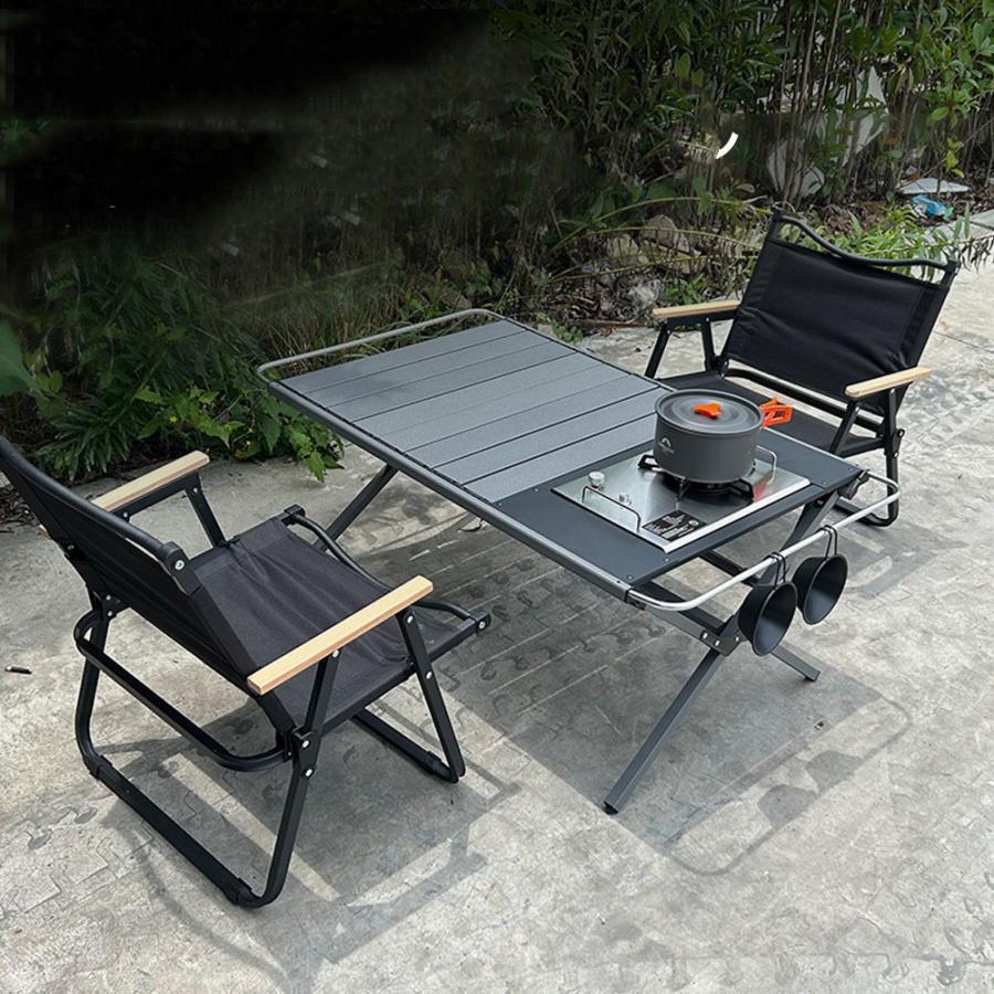 ヘリノックス専用　折りたたみ式igtテーブル　2テーブルセット アウトドア 折りたたみ テーブル 折りたたみIGTテーブル ハンガー付き