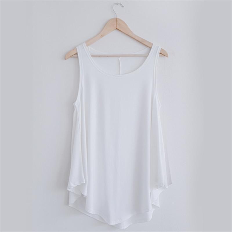 タンクトップ レディース ストレッチ インナー トップス ロング丈 ノースリーブ 体型カバー シンプル かわいい 重ね着 無地 薄手 ゆったり |  | 03