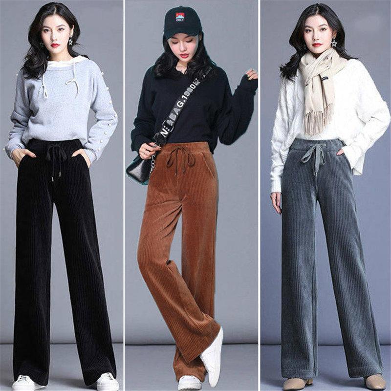 ガウチョパンツ レディース ワイドパンツ コーデュロイ ボトムス 暖かい 裏起毛 肌触り カジュアル 体型カバー 可愛い 秋冬 |  | 02