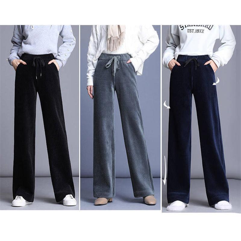 ガウチョパンツ レディース ワイドパンツ コーデュロイ ボトムス 暖かい 裏起毛 肌触り カジュアル 体型カバー 可愛い 秋冬 |  | 07