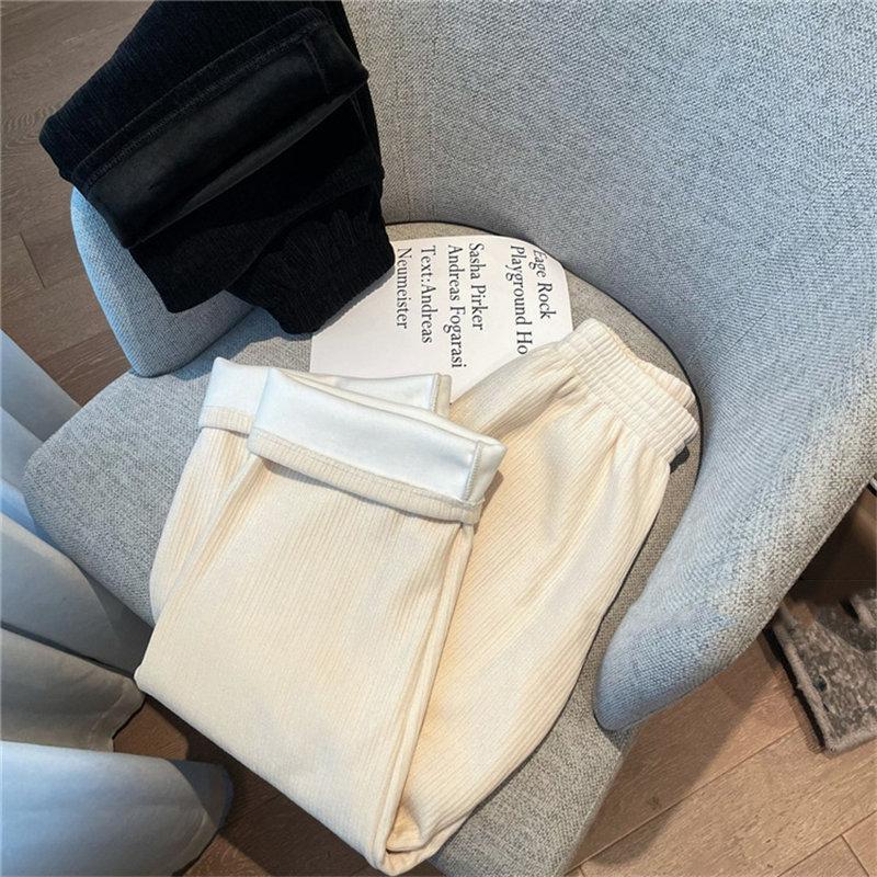 ガウチョパンツ レディース ワイドパンツ コーデュロイ ボトムス 暖かい 裏起毛 肌触り ルームウェア カジュアル 可愛い 美脚 秋冬 |  | 02