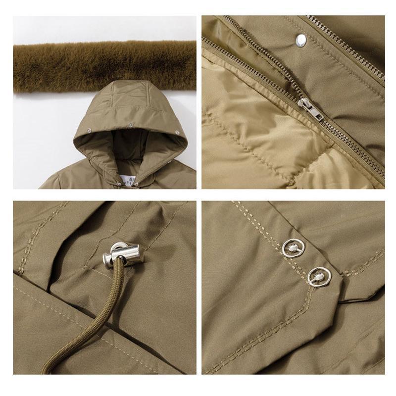 モッズコート レディース 中綿ライナー付き 3way ミリタリー 中綿コート フェイクファー アウター 厚手 暖かい カジュアル 秋冬 |  | 14