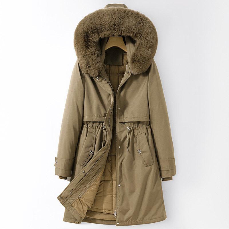 モッズコート レディース 中綿ライナー付き 3way ミリタリー 中綿コート フェイクファー アウター 厚手 暖かい カジュアル 秋冬 |  | 02