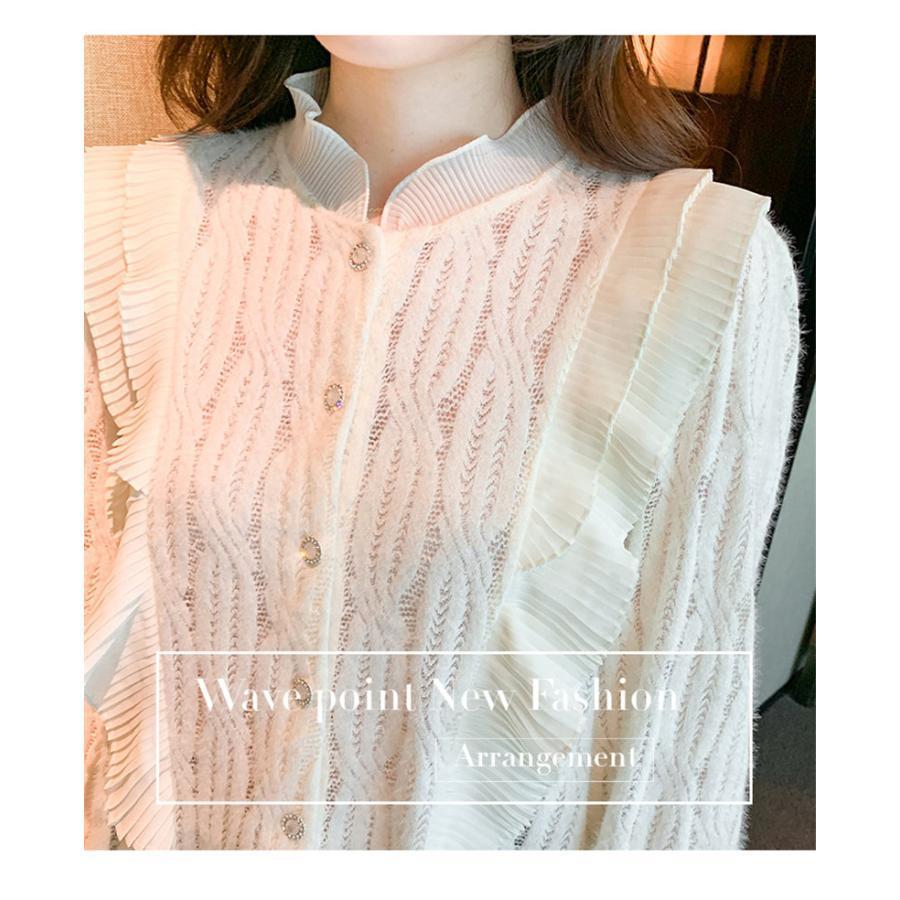 シャツ レディース 裏ボア ブラウス 裏起毛 レース トップス 羽織り 前開き 裏ボア 暖かい 防寒 もこもこ カジュアル 可愛い アウター 秋冬 |  | 10