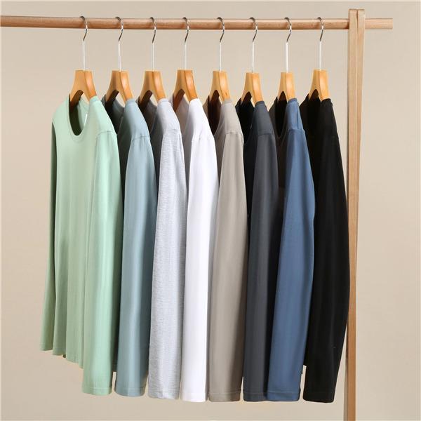 長袖Ｔシャツ メンズ クルーネック tシャツ インナー ロングtシャツ トップス カットソー スリム おしゃれ シンプル 無地 大きいサイズ 春秋 |  | 14