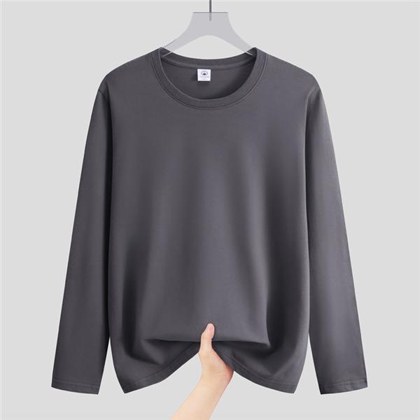 長袖Ｔシャツ メンズ クルーネック tシャツ インナー ロングtシャツ トップス カットソー スリム おしゃれ シンプル 無地 大きいサイズ 春秋 |  | 08