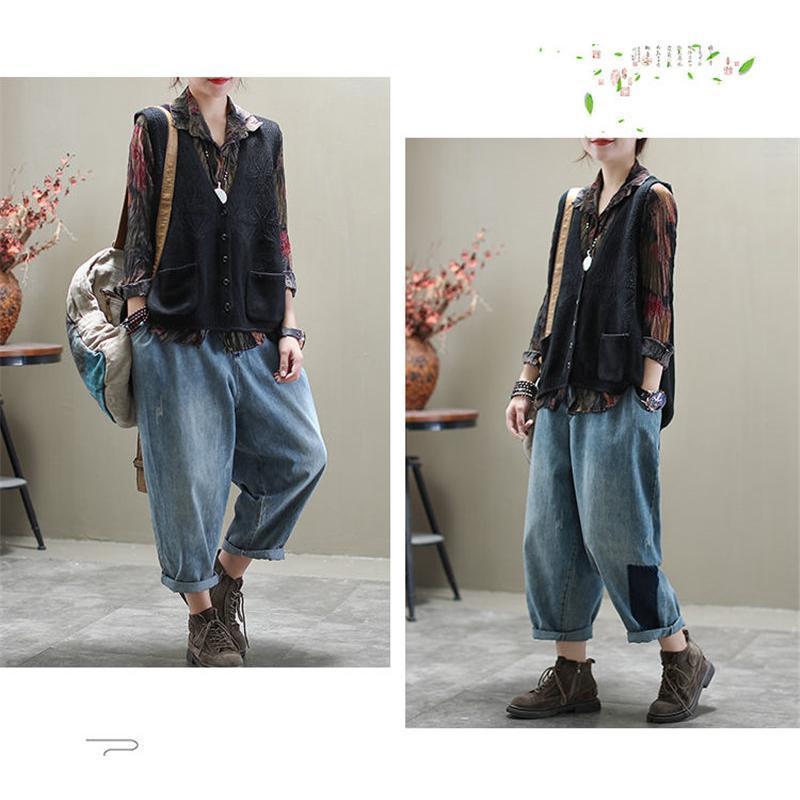 ニットベスト レディース 前開き トップス ポケット付き チョッキ カーディガン ゆったり レイヤード セーター カジュアル 可愛い |  | 09