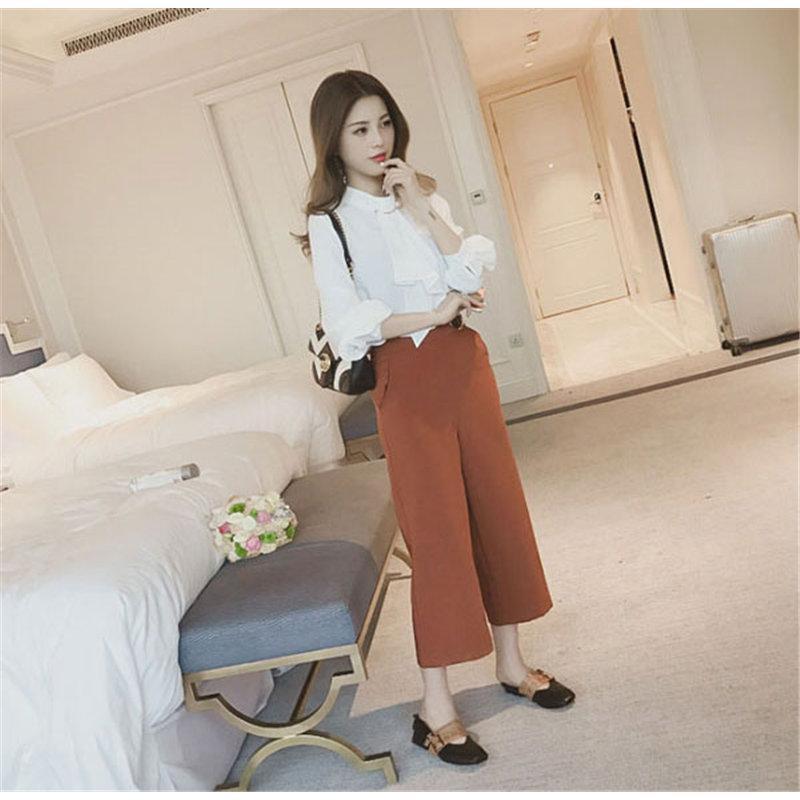 ブラウス レディース ボウタイシャツ シャツ トップス 春 長袖 リボン シフォン パール オフィス セレモニー カジュアル 送料無料 入学 |  | 05