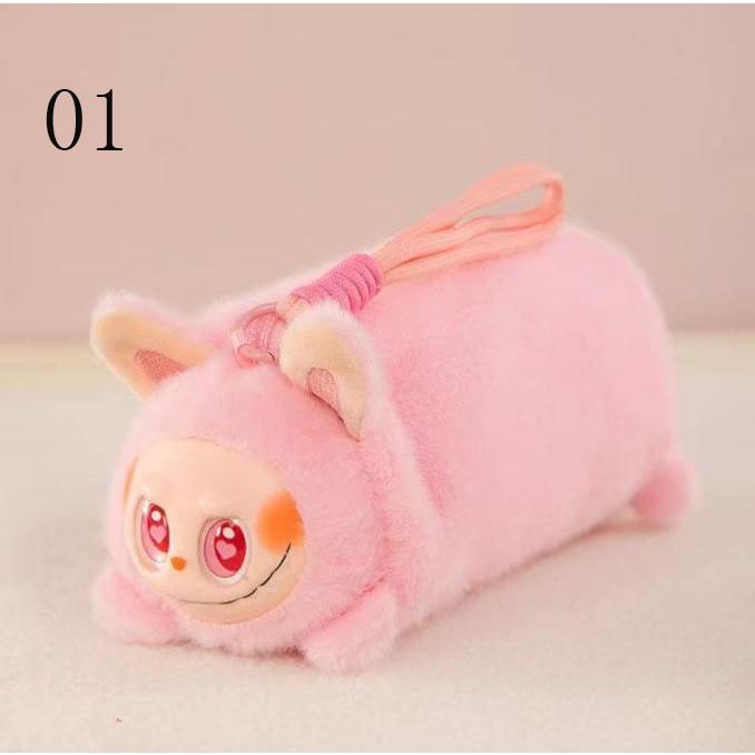 新品 Labubu ラブブ ぬいぐるみ ペンケース 筆入れ 文具入れ キャラ