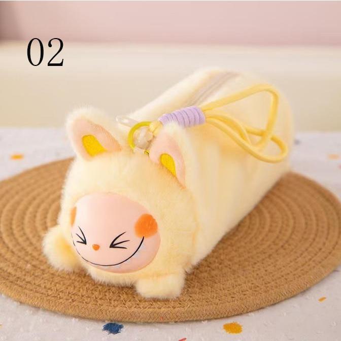 新品 Labubu ラブブ ぬいぐるみ ペンケース 筆入れ 文具入れ キャラ