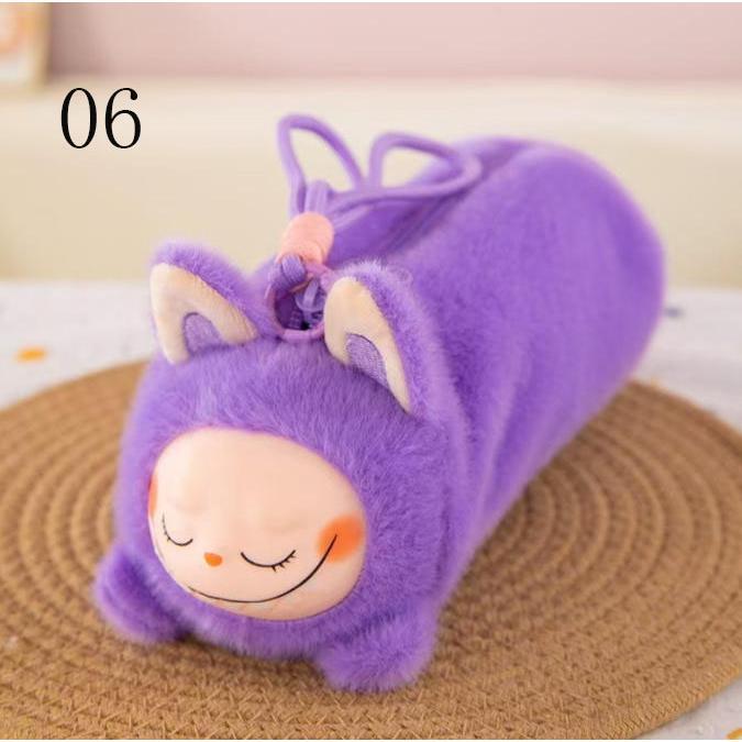 新品 Labubu ラブブ ぬいぐるみ ペンケース 筆入れ 文具入れ キャラ