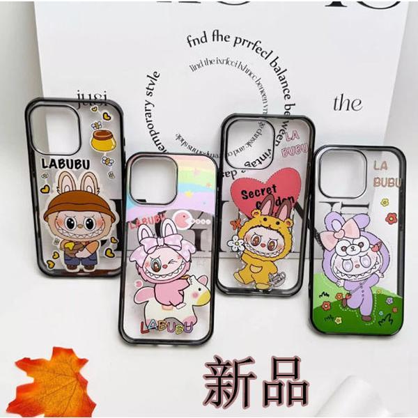 ラブブ スマホケース iPhoneケース かわいい カートゥーン風 ソフト