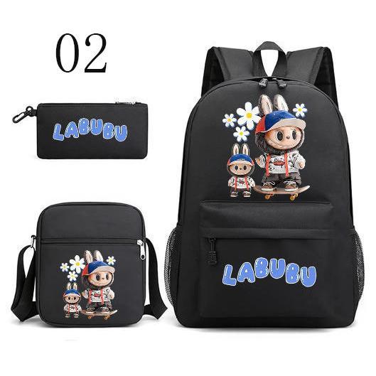 新品 3点セット リュックサック Labubu ラブブ 男の子 女の子 リュック 