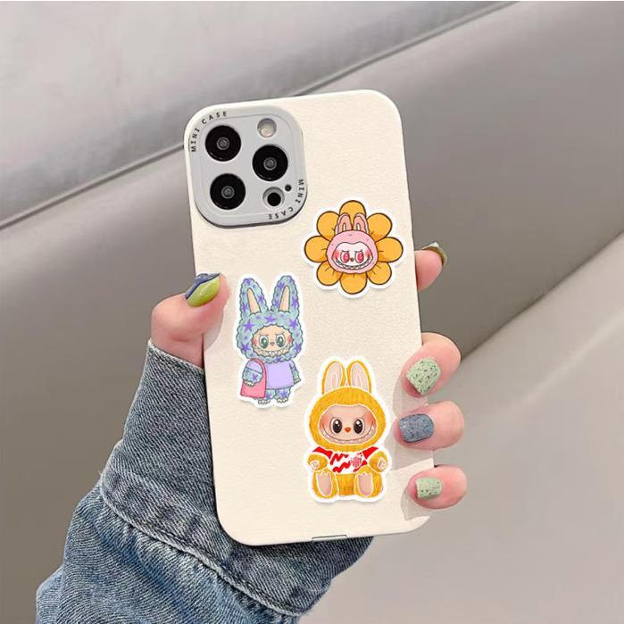 8デザイン ラブブ ステッカー 2PCS 100枚入 防水シールlabubu Q版 アニメ キャラクター 周辺 萌えグッズ 手帳 シール 装飾品 かわいい 漫画 DIYステッカー 人気 |  | 09