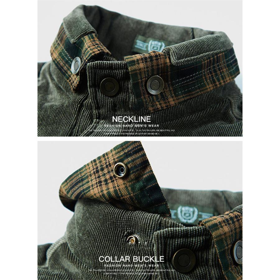 シャツ メンズ ネルシャツ チェック柄 裏起毛 厚手 裏ボア アウター インナー トップス 防寒 お洒落 ゆったり カジュアル 暖かい 秋冬 |  | 13