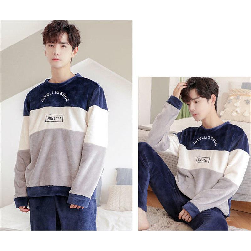 パジャマ メンズ セットアップ 冬 暖かい ルームウェア もこもこ パーカー tシャツ 上下セット パンツ 寝巻き 春 秋 |  | 09