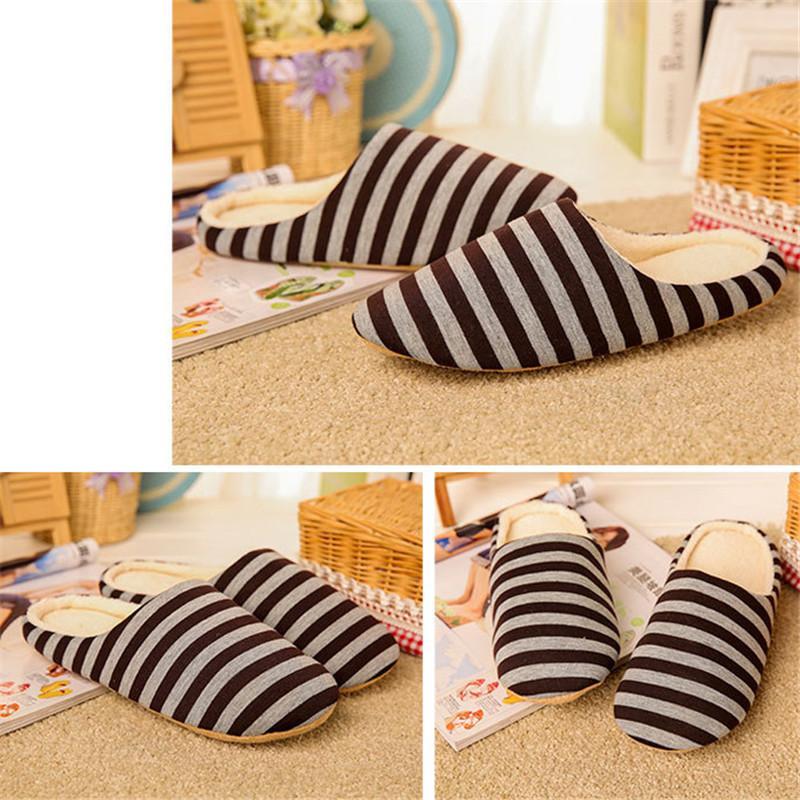 スリッパ 防滑 ストライプ 室内 ルームシューズ 滑り止め 超軽量 静音 オールシーズン 家族 カップル 来客用 メンズ 柔らかい 室内履き 春用 秋用 冬用 |  | 06