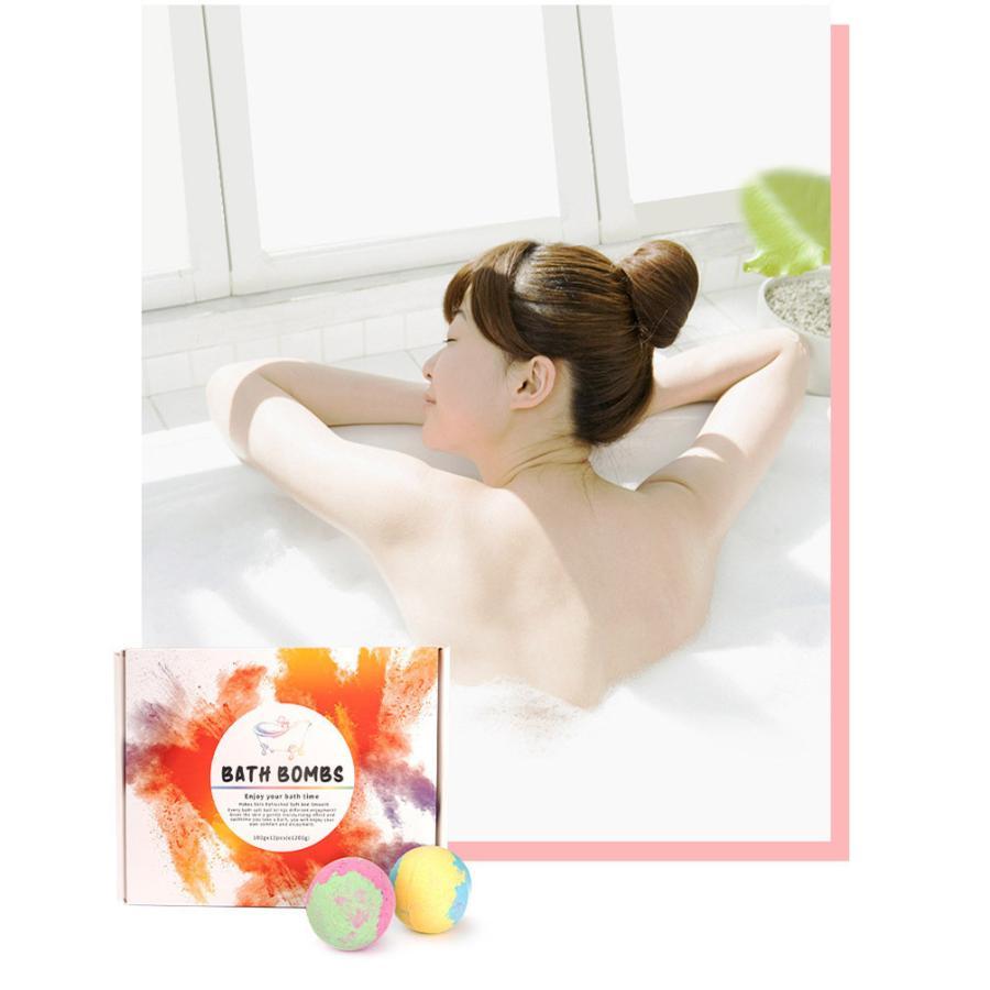 バスボム ギフトセット カラフル リラックス 保湿 入浴剤 14個入り バスボール お風呂用 肌に優しい 潤い子供 女性 母の日 プレゼント 炭酸 |  | 04