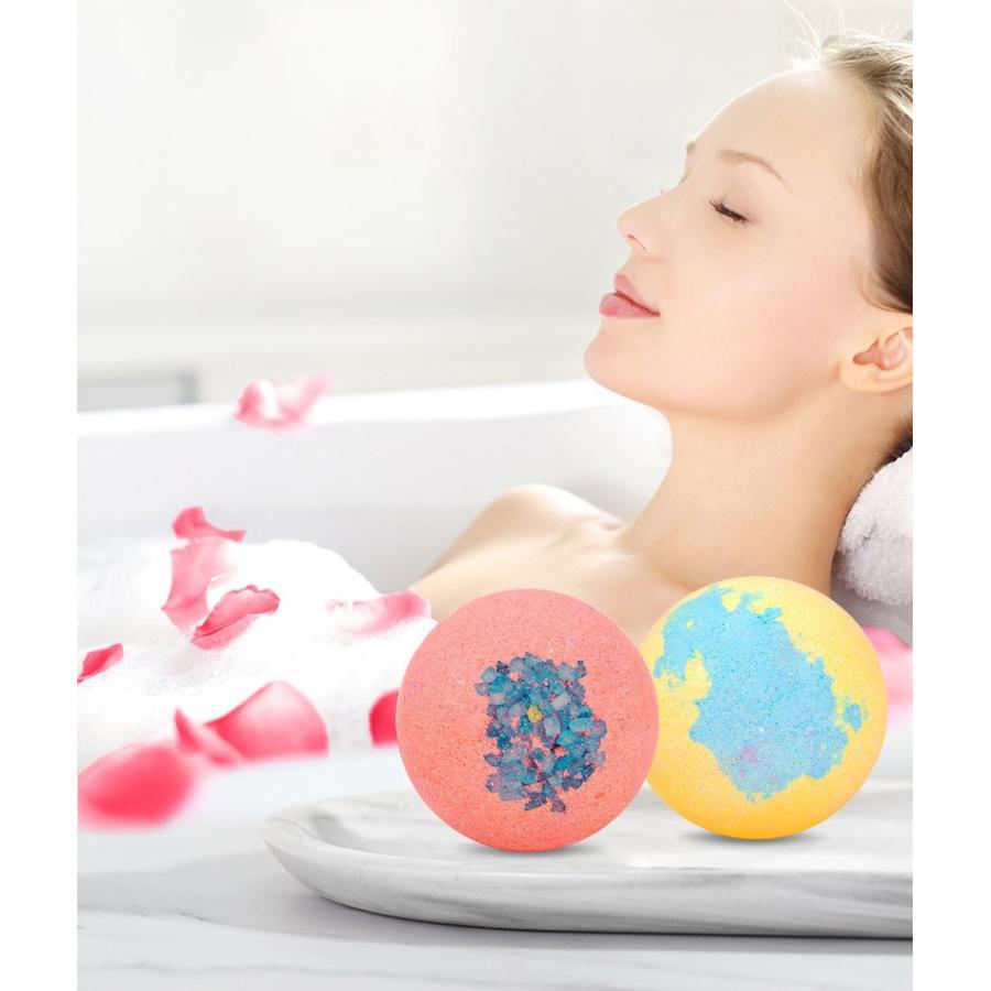 バスボム ギフトセット カラフル リラックス 保湿 入浴剤 14個入り バスボール お風呂用 肌に優しい 潤い子供 女性 母の日 プレゼント 炭酸 |  | 05