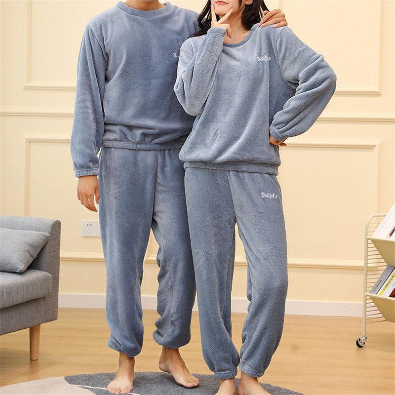 【本日まで値下げ】パジャマ メンズ セットアップ 冬 暖かい ルームウェア もこもこ パーカー tシャツ 上下セット ナイトウェア パンツ 寝巻き 春 秋 |  | 14