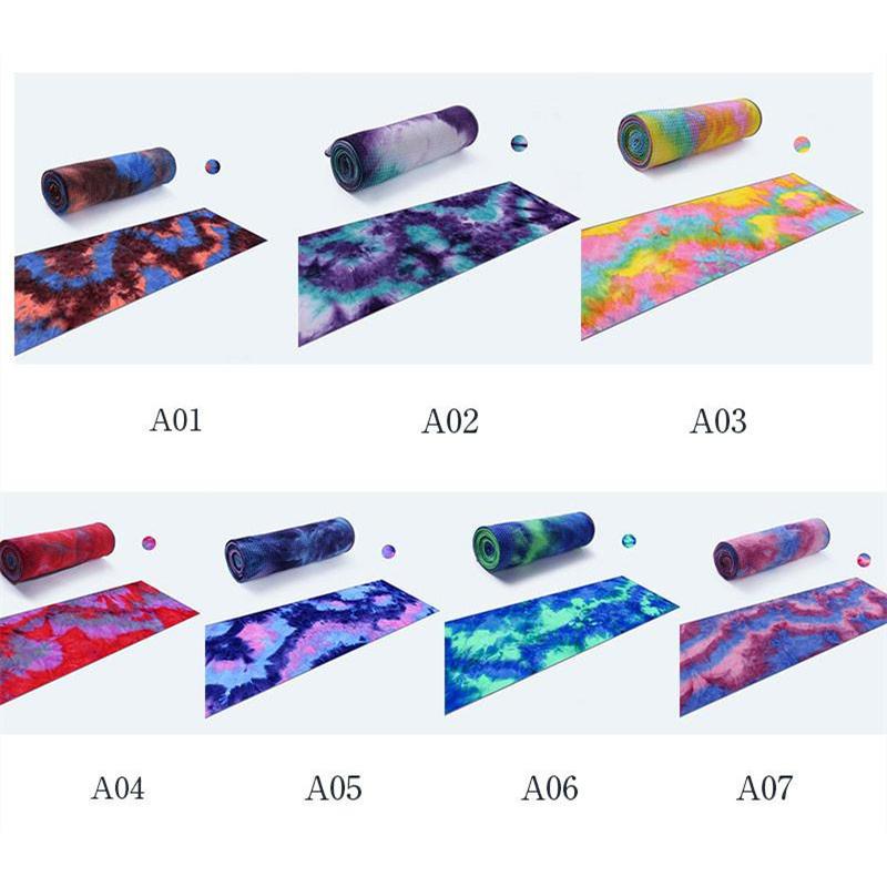 ヨガマット ヨガタオル ホットヨガ 滑り止め ヨガラグ ストレッチマット 洗える すべりどめ トレーニングマット エクササイズ おしゃれ 持ち運び便利 |  | 01